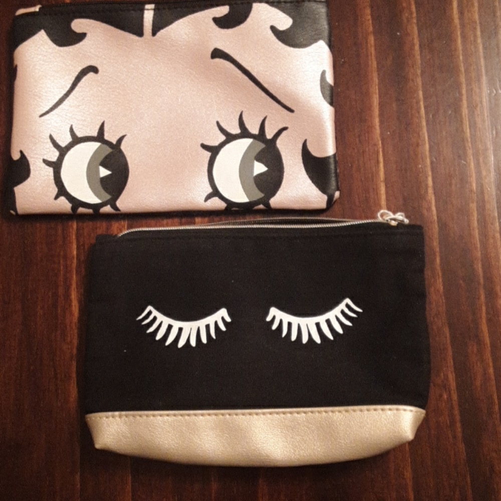 Set of 2 IPSY Betty Boop make up bags
